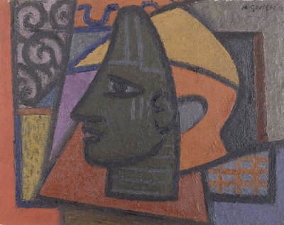 Design med Benin Head af Mark Gertler