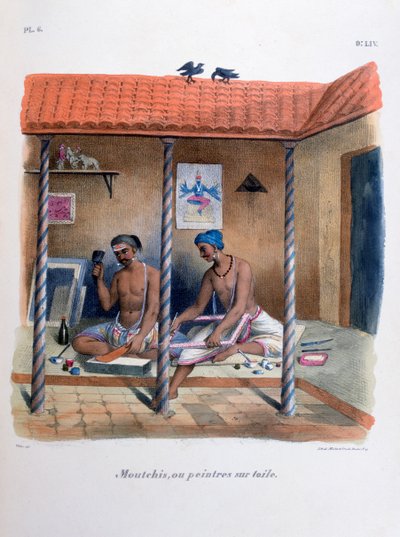 Stofmalere, 1828 af Marlet et Cie