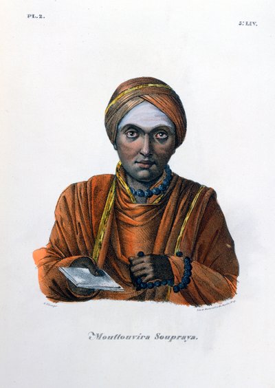 Mouttouvira Soupraya, 1828 af Marlet et Cie