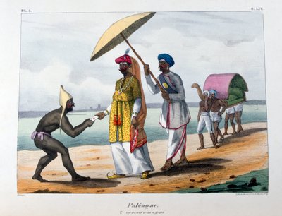 Paleagar, 1828 af Marlet et Cie