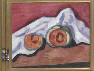 Meloner (olie på lærred) af Marsden Hartley