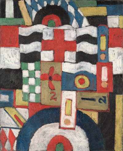 Militær, 1914-1915 af Marsden Hartley
