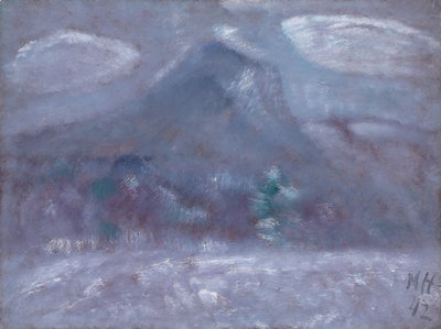 Mount Katahdin, Snestorm af Marsden Hartley