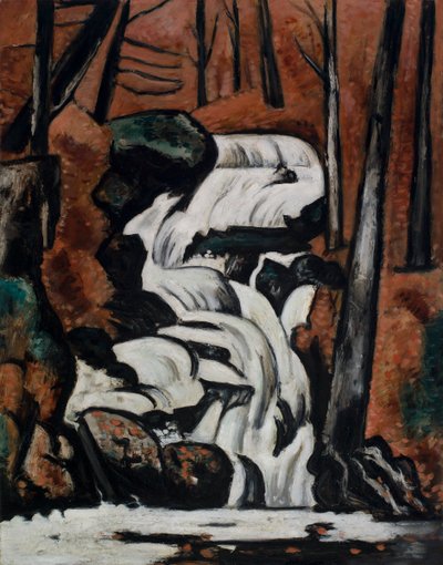 Smelt Brook Falls af Marsden Hartley