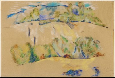 Taos-Berg af Marsden Hartley