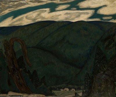 Det mørke bjerg af Marsden Hartley