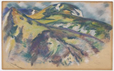 Valdez Hills af Marsden Hartley