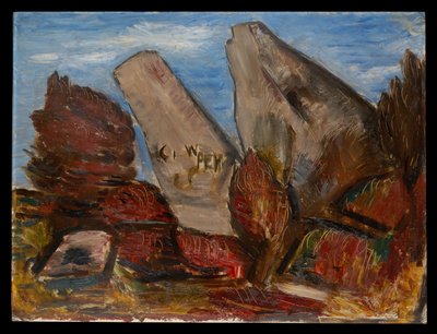 Wal-Kiefer, Dogtown Common, Cape Ann, Massachusetts af Marsden Hartley