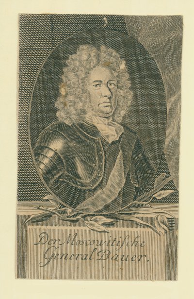 Christian Felix Bauer 1667-1717 af Martin Bernigeroth
