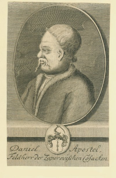Hetman Danylo Apostol 1654-1734 af Martin Bernigeroth