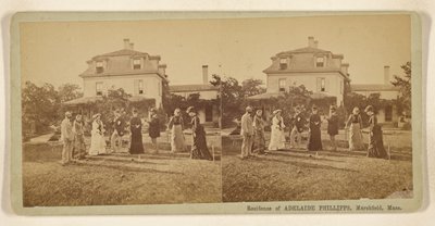 Bopæl hos Adelaide Phillipps, Marshfield, Massachusetts. af Martin Chandler