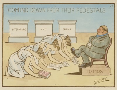 De kommer ned fra deres piedestaler af Martin Cynicus Anderson