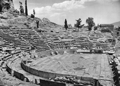 Dionysos Teater, Athen, 1937 af Martin Hurlimann