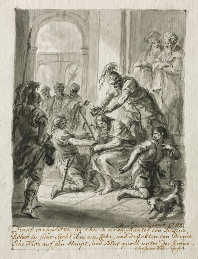 Kristus kronet med torne, 1788. af Martin Johann Schmidt