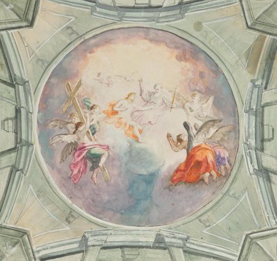 Den hellige treenighed af Martin Johann Schmidt