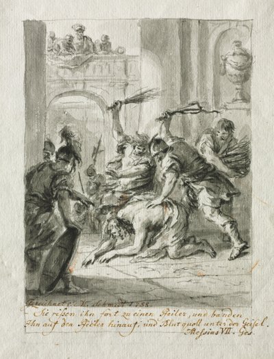 Flageleringen af Martin Johann Schmidt