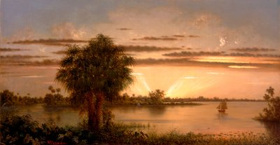 Florida Sunrise af Martin Johnson Heade