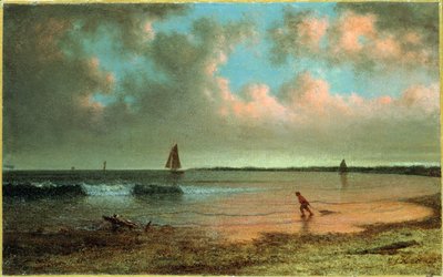 New England Coastal Scene af Martin Johnson Heade