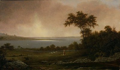 Rhode Island Landskab af Martin Johnson Heade