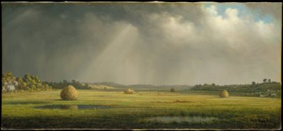 Newburyport Meadows af Martin Johnson Heade