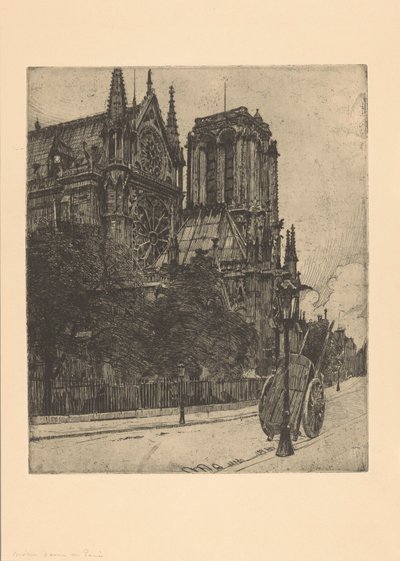 Notre Dame af Paris af Martin Monnickendam
