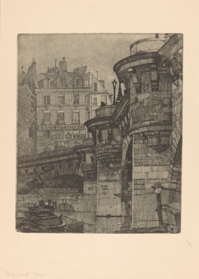 Pont Neuf i Paris af Martin Monnickendam