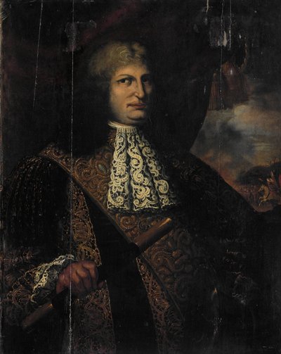 Portræt af Cornelis Speelman, generalguvernør i Hollandsk Ostindien af Martin Palin (attributed to)