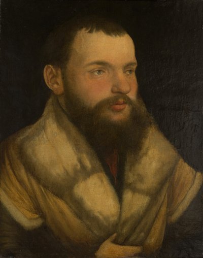 Portræt af en mand, 152030. af Martin Schaffner