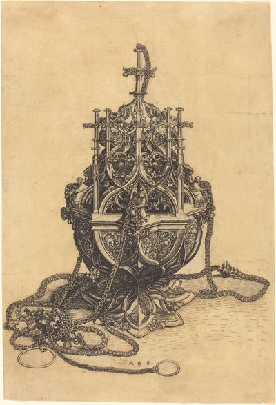 En røgelseskar af Martin Schongauer