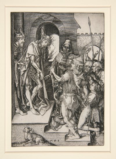 Kristus præsenteret for folket (Ecce Homo) af Martin Schongauer