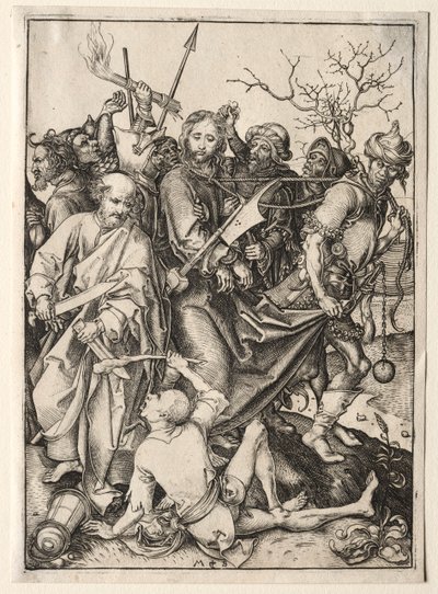 Kristus taget til fange. af Martin Schongauer