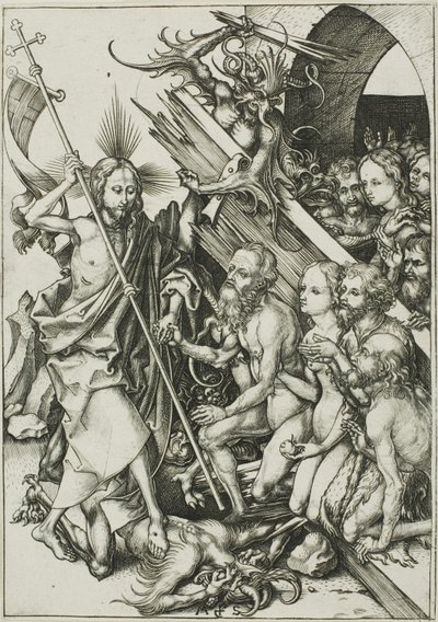 Kristus i limbo, fra The Passion af Martin Schongauer