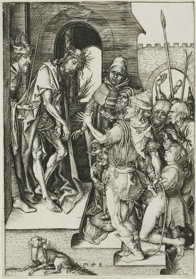 Ecce Homo, fra The Passion af Martin Schongauer