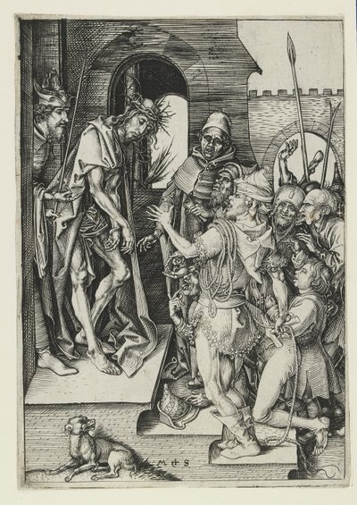 Ecce Homo, slutningen af det 15. århundrede af Martin Schongauer