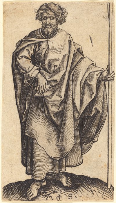 Sankt Thomas af Martin Schongauer