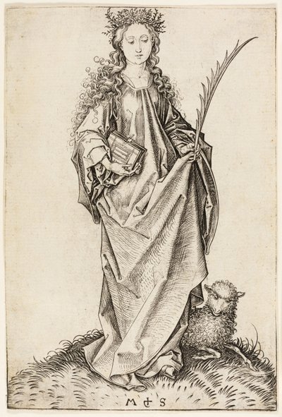 Agnes af Martin Schongauer