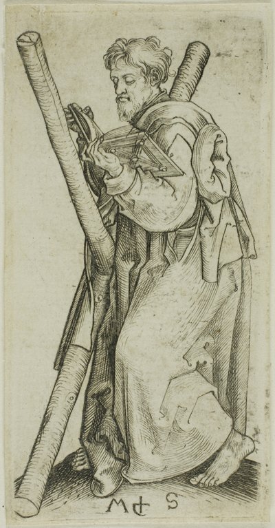 Andreas, fra Apostlene af Martin Schongauer