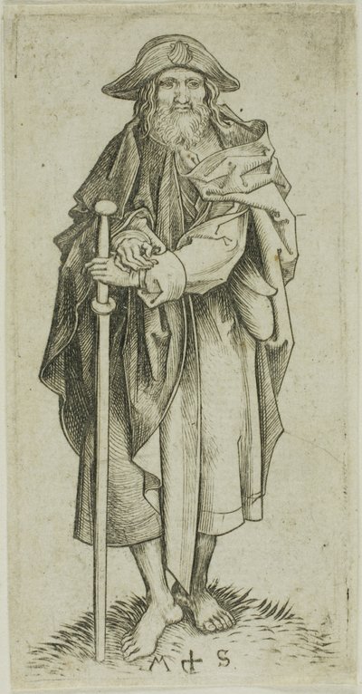 James Major, fra Apostlene af Martin Schongauer