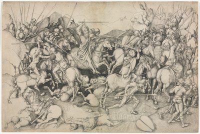 St. James and the Saracens, 15. århundrede. af Martin Schongauer
