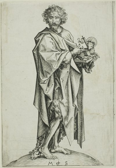 Johannes Døberen af Martin Schongauer