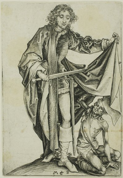 St Martin af Martin Schongauer
