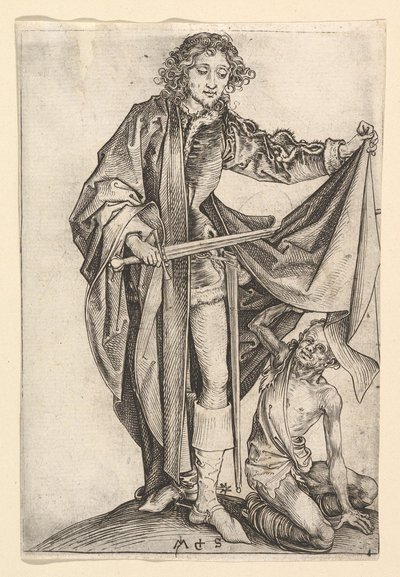 St. Martin, ca. 1435-1491. af Martin Schongauer