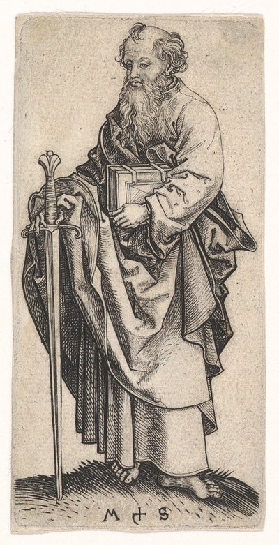 St. Paul, ca. 1435-1491. af Martin Schongauer