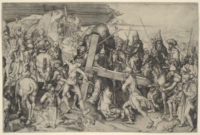 Vejen til Golgata af Martin Schongauer