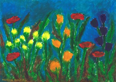 Blomstereng om sommeren af Martina Konitzky