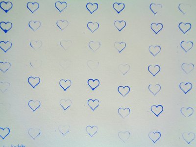 Hjerter stempel af Martina Konitzky