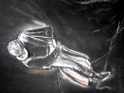 Studie efter Degas - Homage af Martina Konitzky
