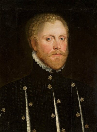 Portræt af Johannes af Pernstein af Martino Rota