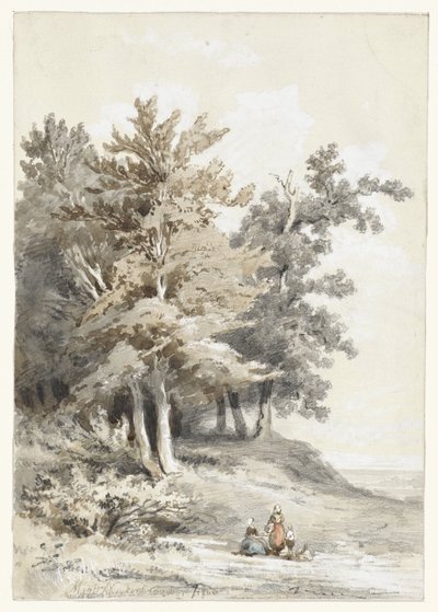 Skovkant med figurer af Martinus Antonius Kuytenbrouwer jr.