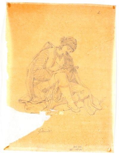 Griechischer Kaufmann af Martinus Rørbye